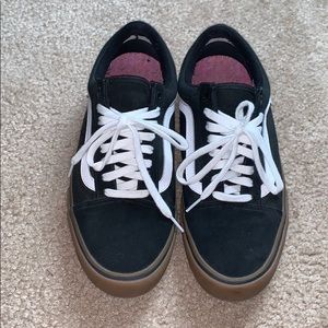 Vans classic gum bottoms